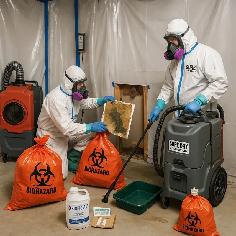 Contaminated Water Handling Protocols process in Laurel, FL